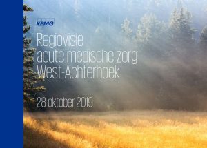 Regiovisie acute medische zorg West-Achterhoek